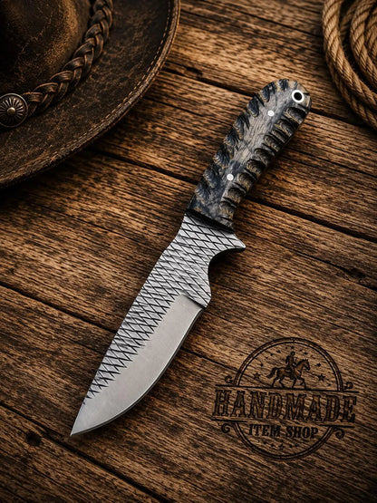 Cowboy Heritage Knife with Classic Design – 3" Blade With Sheath