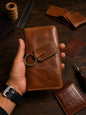 Handmade Genuine Leather Wallet Set | Bifold Wallet | Slim Card Holder | Minimalist Men’s Wallet Leather | Gift for Him