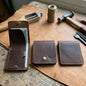 Handmade Genuine Leather Bifold Wallet | Slim Card Holder, Minimalist Men’s Wallet